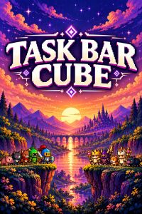 Task Bar Cube cover
