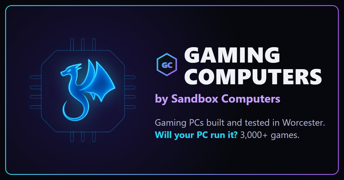 Test my PC - will my computer play my games? | Gaming Computers by ...